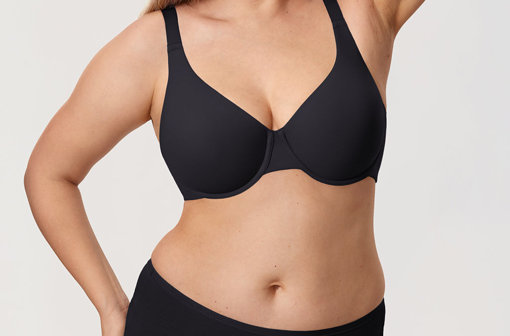 Women's Everyday Plunge Underwire Bra Frost Blue