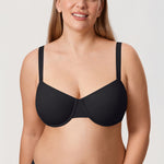 Women's Everyday Underwire Balconette Bra Beige