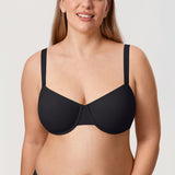 Women's Everyday Underwire Balconette Bra Beige