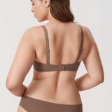 Women's Everyday Underwire Balconette Bra Beige