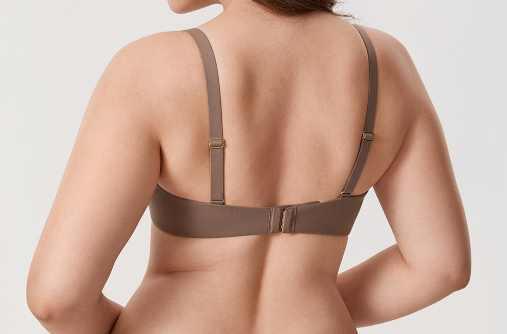 Women's Everyday Underwire Balconette Bra Beige