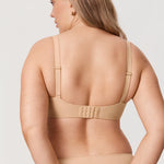 Women's Everyday Underwire Balconette Bra Beige
