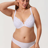 Women's Lace Front Closure Posture Bra Rose Smoked