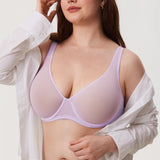 Women's Underwire Mesh Bra Orchid Hush