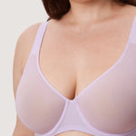 Women's Underwire Mesh Bra Orchid Hush