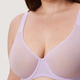 Women's Underwire Mesh Bra Orchid Hush