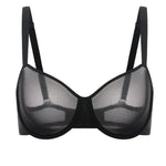 Women's Sheer Mesh Balconette Bra Orchid Hush