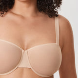 Women's Sheer Mesh Balconette Bra Orchid Hush