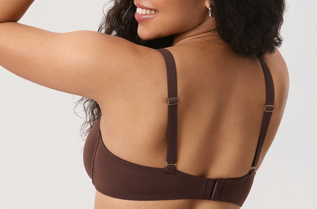 Women's Sheer Mesh Balconette Bra Orchid Hush