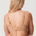 Women's Mesh Monowire Full Coverage Bra - Underwire & Unlined Black