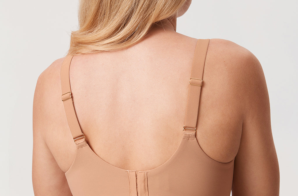 Women's Mesh Monowire Full Coverage Bra - Underwire & Unlined Black