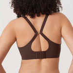 Women's Convertible X-Back Front Closure Bra - Underwire/Unlined/Racerback Beige
