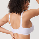 Women's Convertible X-Back Front Closure Bra - Underwire/Unlined/Racerback Beige