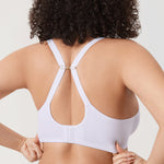 Women's Convertible X-Back Front Closure Bra - Underwire/Unlined/Racerback Beige