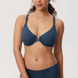 Women's Convertible X-Back Front Closure Bra - Underwire/Unlined/Racerback Sargasso