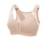 Women's X-shaped Back Posture Bra Soft Tan