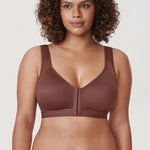 Women's X-shaped Back Posture Bra Soft Tan
