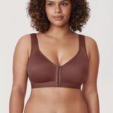 Women's X-shaped Back Posture Bra Soft Tan