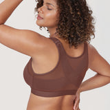 Women's X-shaped Back Posture Bra Soft Tan