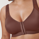 Women's X-shaped Back Posture Bra Soft Tan