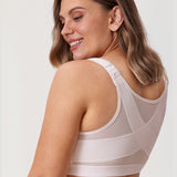 Women's X-shaped Back Posture Bra Beige
